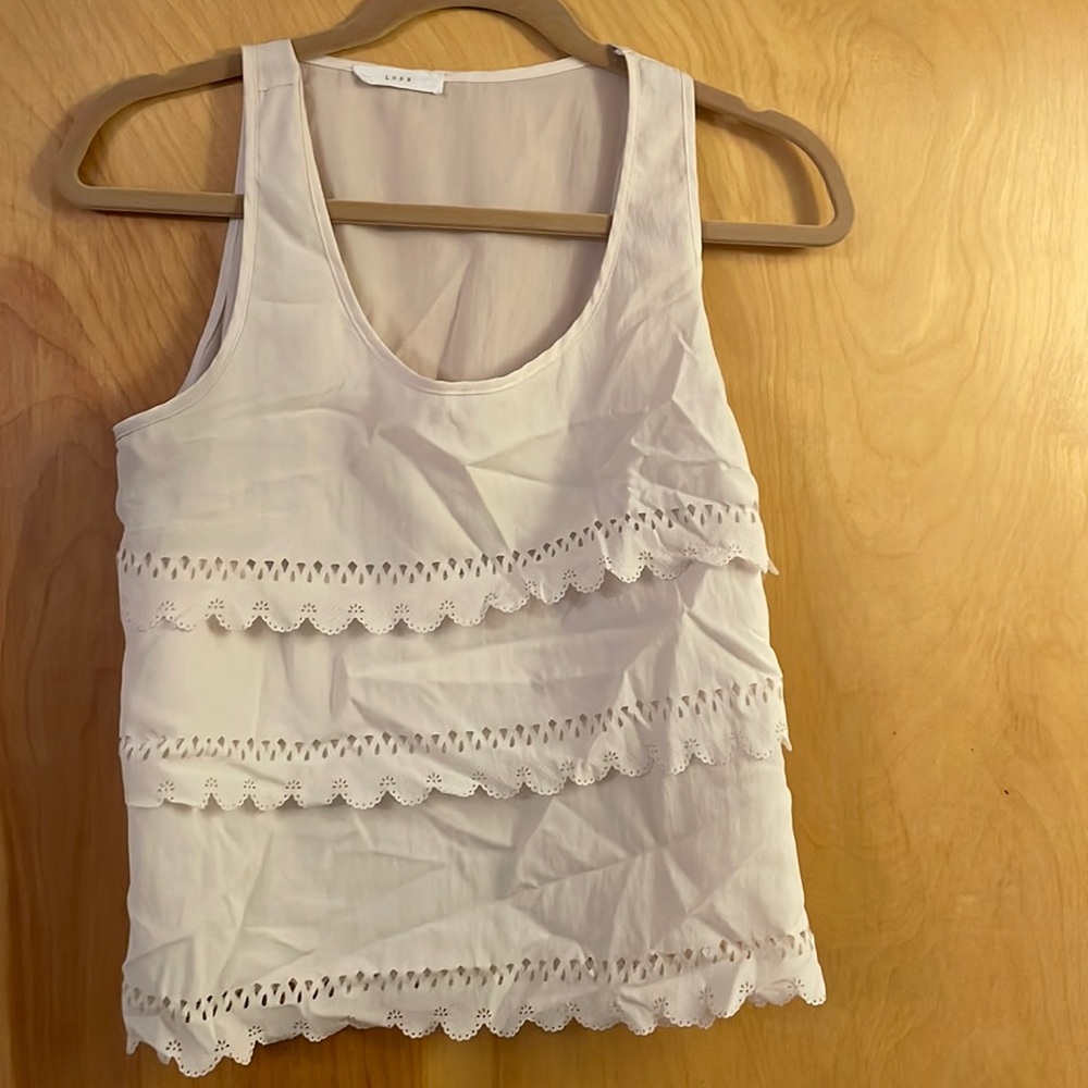 Lush Cream Tank Top